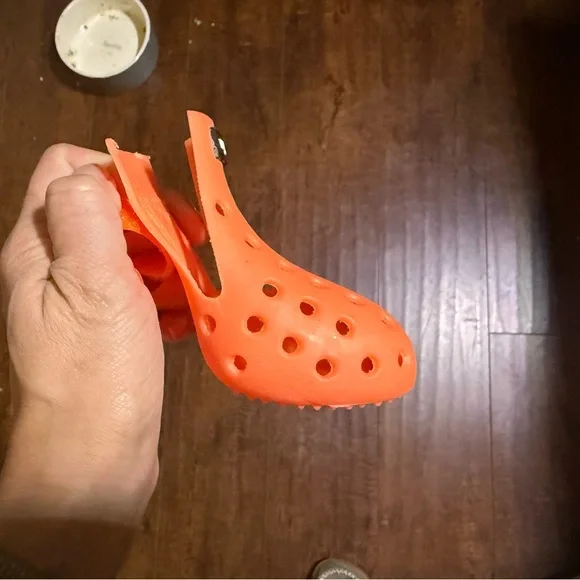 Wagwear Vibrant Orange Dog Water Shoes - Picture 4 of 7